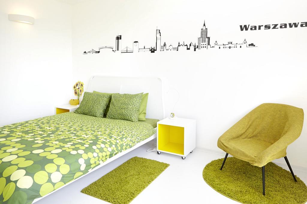 Lovely Sunny Flat In City Center 바르샤바 객실 사진